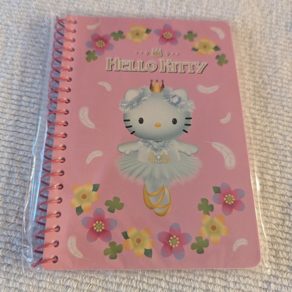 Ballerina Hello Kitty Spiral Mini Notebook 4” x 5”